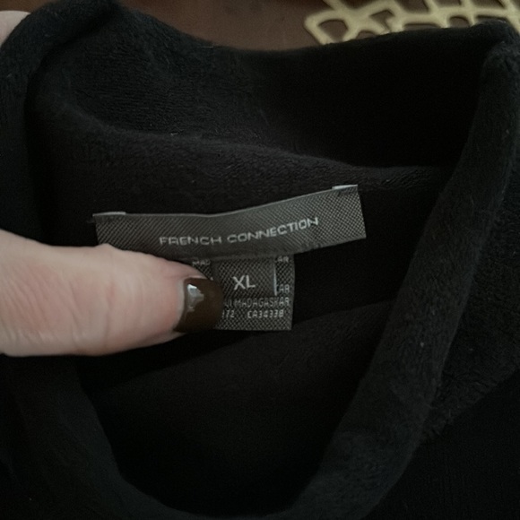 French Connection black sweater. NWOT. Never worn. - Picture 2 of 4